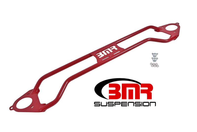 BMR 16-17 6th Gen Camaro Front Twin Tube Design Strut Tower Brace – Red