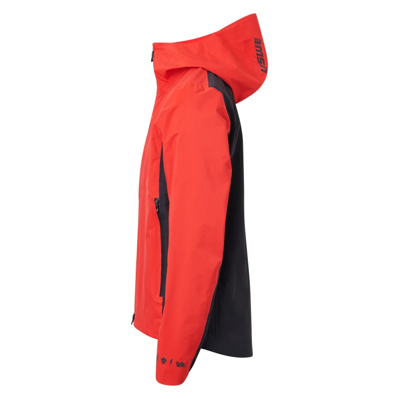 USWE Waterproof MTB Jacket Flame Red - Small