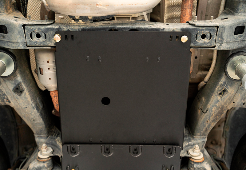 Cali Raised 05-23 Toyota Tacoma Transmission Skid Plate – Steel / Powder Coat