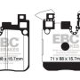 EBC 14+ BMW M3 3.0 Twin Turbo (F80) Yellowstuff Rear Brake Pads
