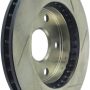 StopTech Power Slot 1/90-95 Toyota MR2 Front Right SportStop Slotted Rotor