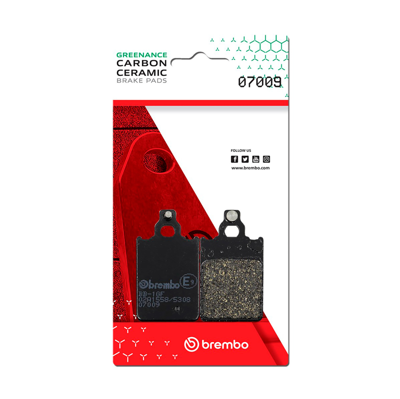 Brembo OE Ktm Go/Malaguti Centro/Malaguti F/Yamaha Dt Carbon Ceramic Brake Pad – Front