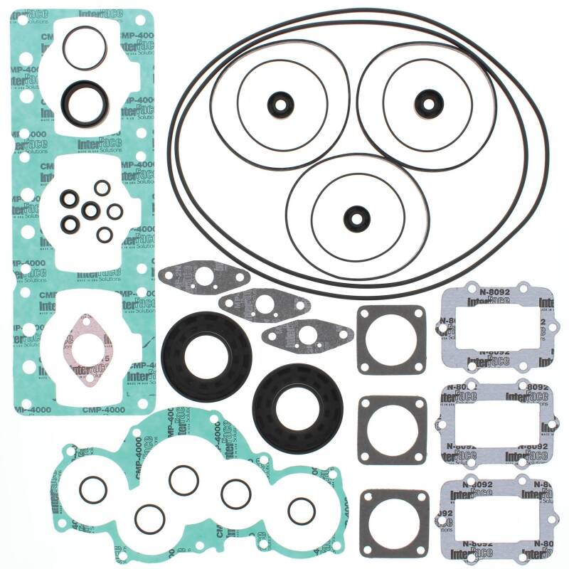 Vertex Pistons 99-00 Formula III 800/99-01 Grand Touring 800 SE Complete Gasket Kit w/ Seals