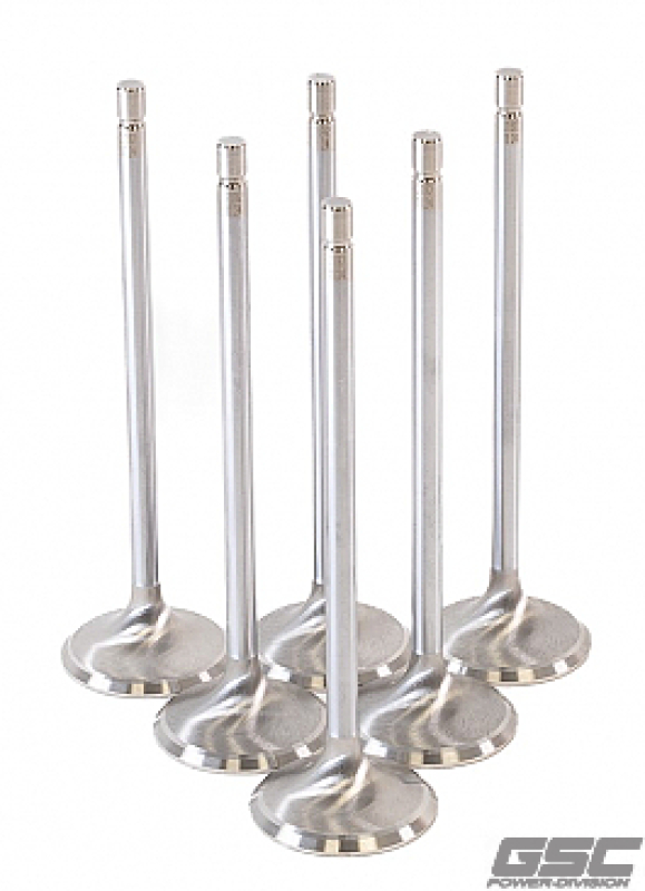 GSC P-D Toyota G16E-GTS 32.8mm Head (STD) Chrome Polished Intake Valves – Set of 6