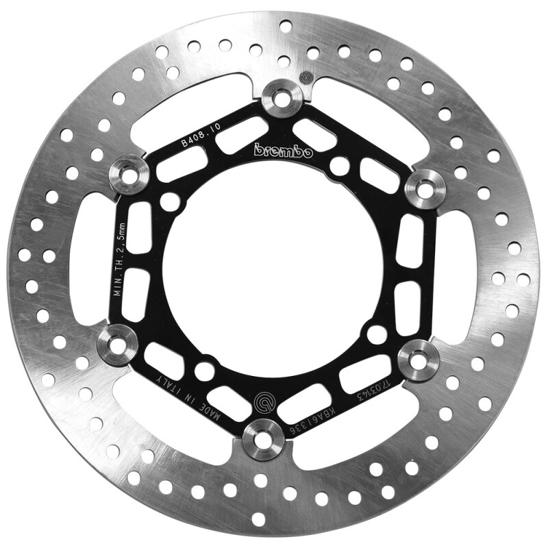 Brembo OE 90-03 Kawasaki KDX 125CC/90-03 Kawasaki KLX R 650CC 250x3mm Brake Disc – Front Floating