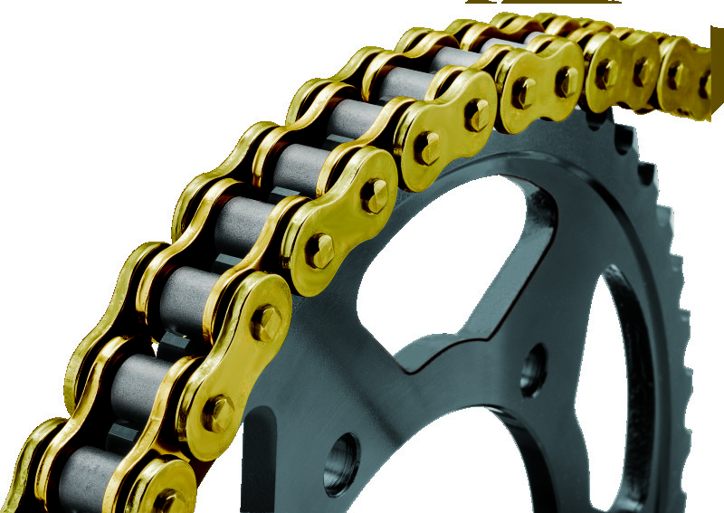 BikeMaster 525×130 BMOR O-Ring Chain – Gold/Gold