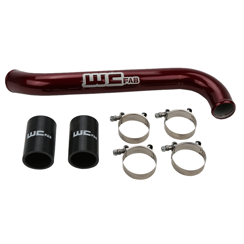 Wehrli 17-19 Chevrolet 6.6L L5P Duramax Upper Coolant Pipe – WCFab Red