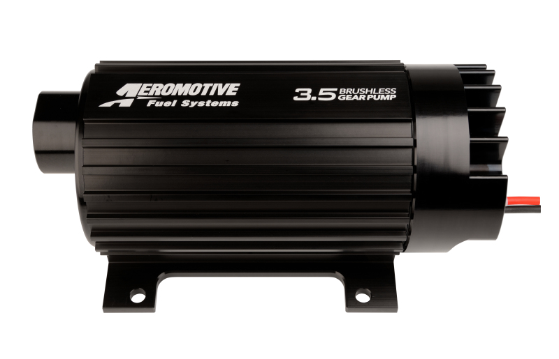 Aeromotive 3.5 Brushless Spur Gear External Fuel Pump – In-Line – 3.5gpm