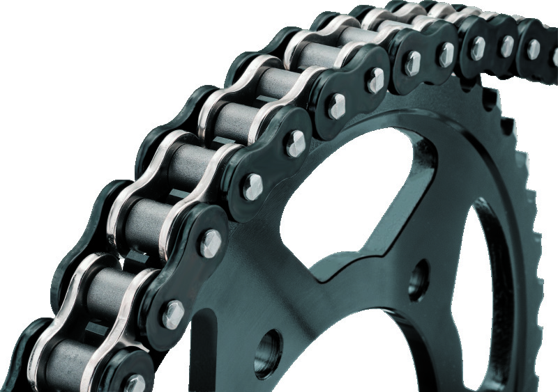 BikeMaster 530×150 BMOR O-Ring Chain – Black/Chrome