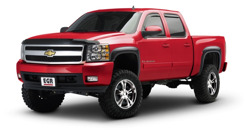 EGR 07-13 Chev Silverado 6-8ft Bed Rugged Look Fender Flares – Set (751504)