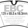 EBC 16-18 Audi Q7 Yellowstuff Rear Brake Pads