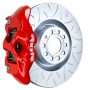 Brembo 16-23 Audi TT Front GT BBK 4 Piston Cast 345×30 1pc Rotor Slotted Type3-Red