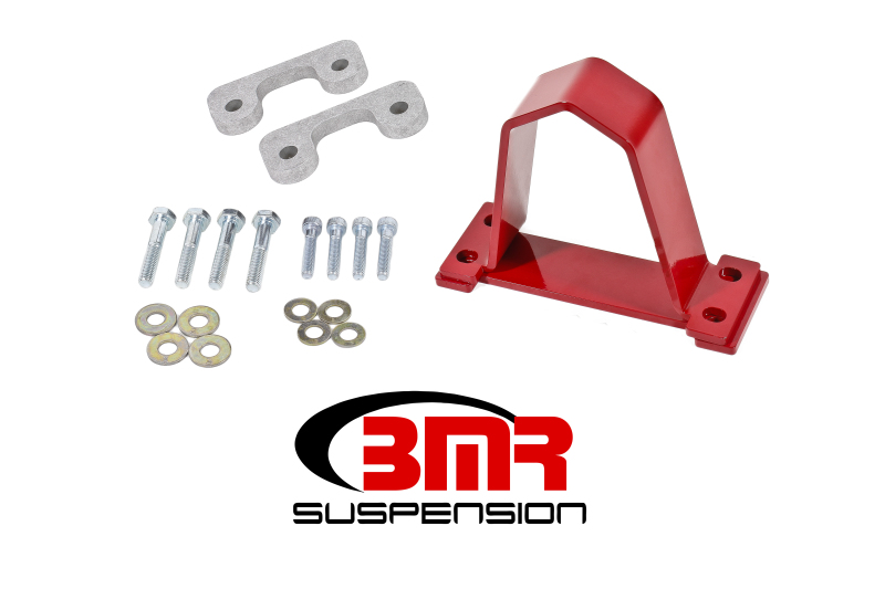 BMR 16-17 6th Gen Camaro Front Driveshaft Safety Loop – Red