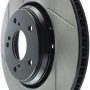 StopTech Sport Slotted 17-18 Acura ILX Front Right Rotor