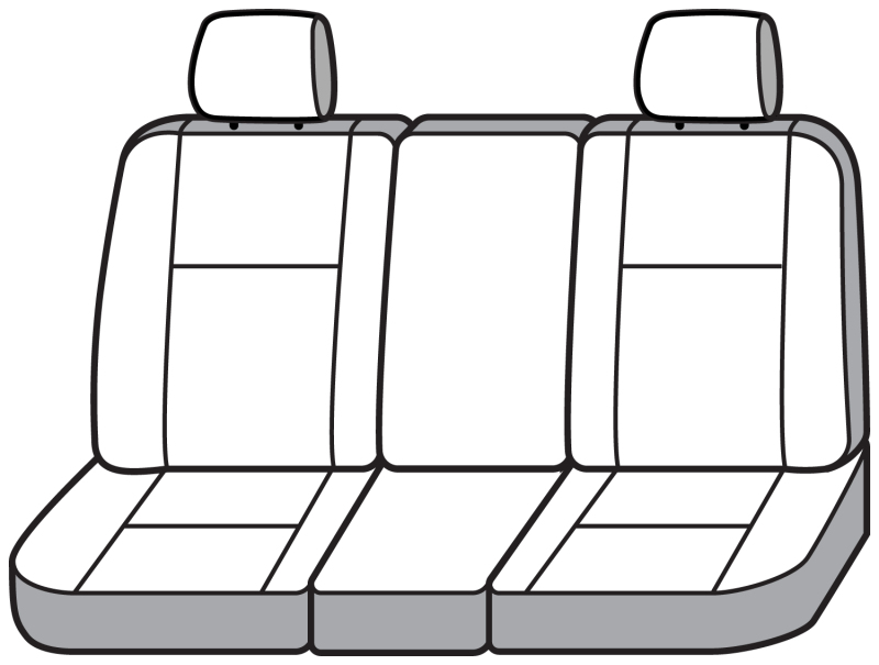 Covercraft 10-13 Chevrolet Silverado Polycotton SeatSaver Custom Front Row Seat Covers - Charcoal