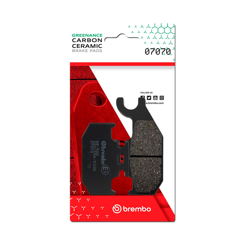 Brembo OE Suzuki Sixteen/Suzuki Uh/Suzuki Ux Carbon Ceramic Brake Pad – Rear