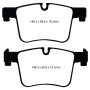 EBC 11+ BMW X3 2.0 Turbo (F25) Yellowstuff Front Brake Pads
