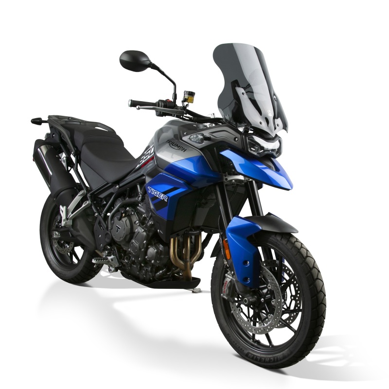National Cycle 20+ Triumph Tiger 850 Sport/ 900 V Stream Low Windshield – Dark Tint