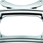 Kuryakyn Curved License Plate Frame Chrome