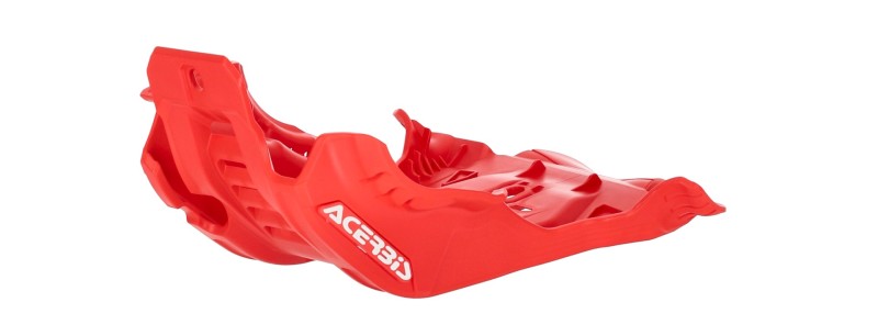 Acerbis 20-23 Beta RR 2T 250/300/ RR 2T RC 250/300 Skid Plate Large – Red