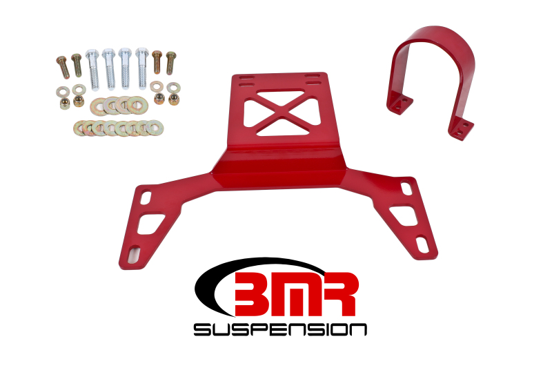 BMR 07-14 Shelby GT500 Front Driveshaft Safety Loop – Red